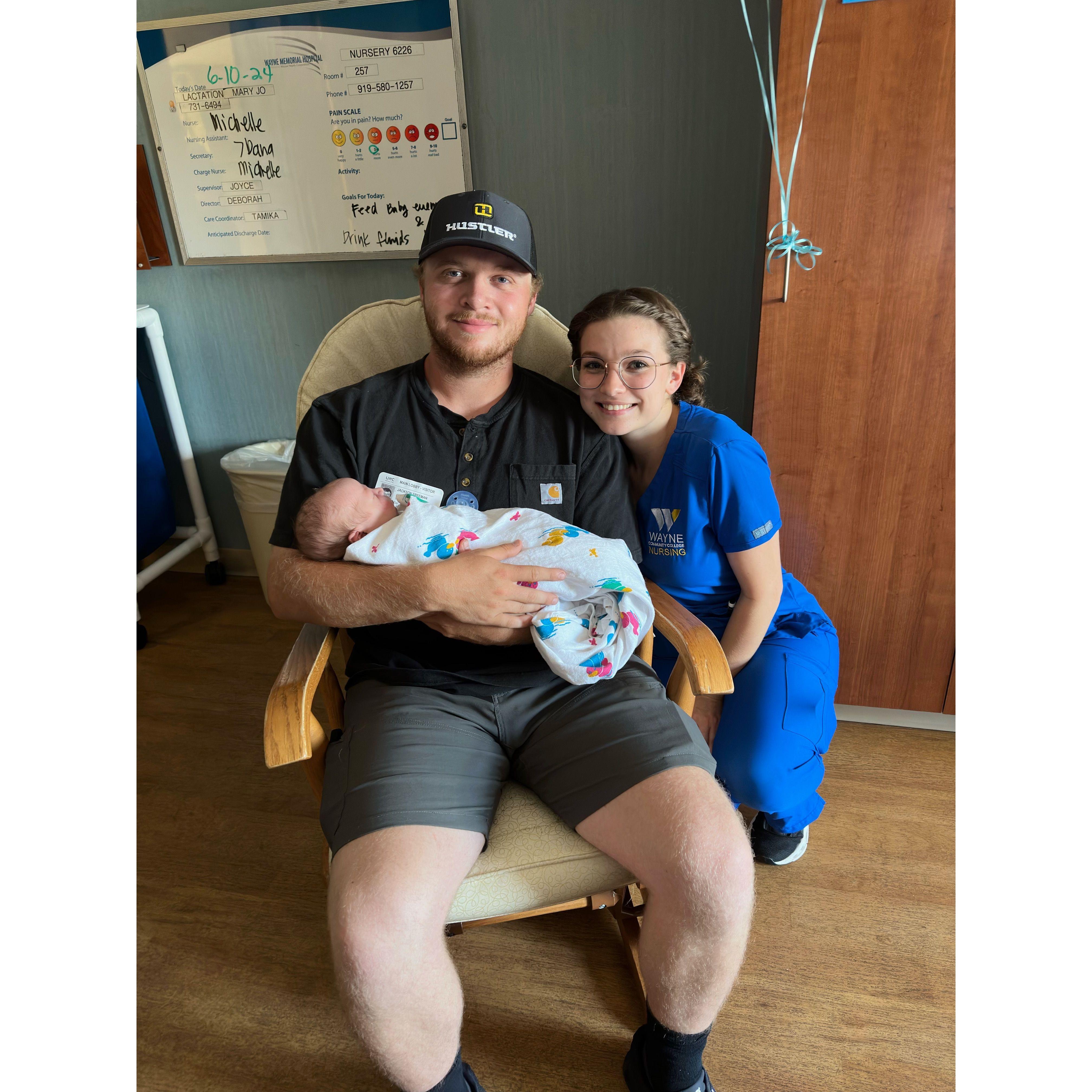 Uncle Jackson and Aunt Anna!!! 6/2024