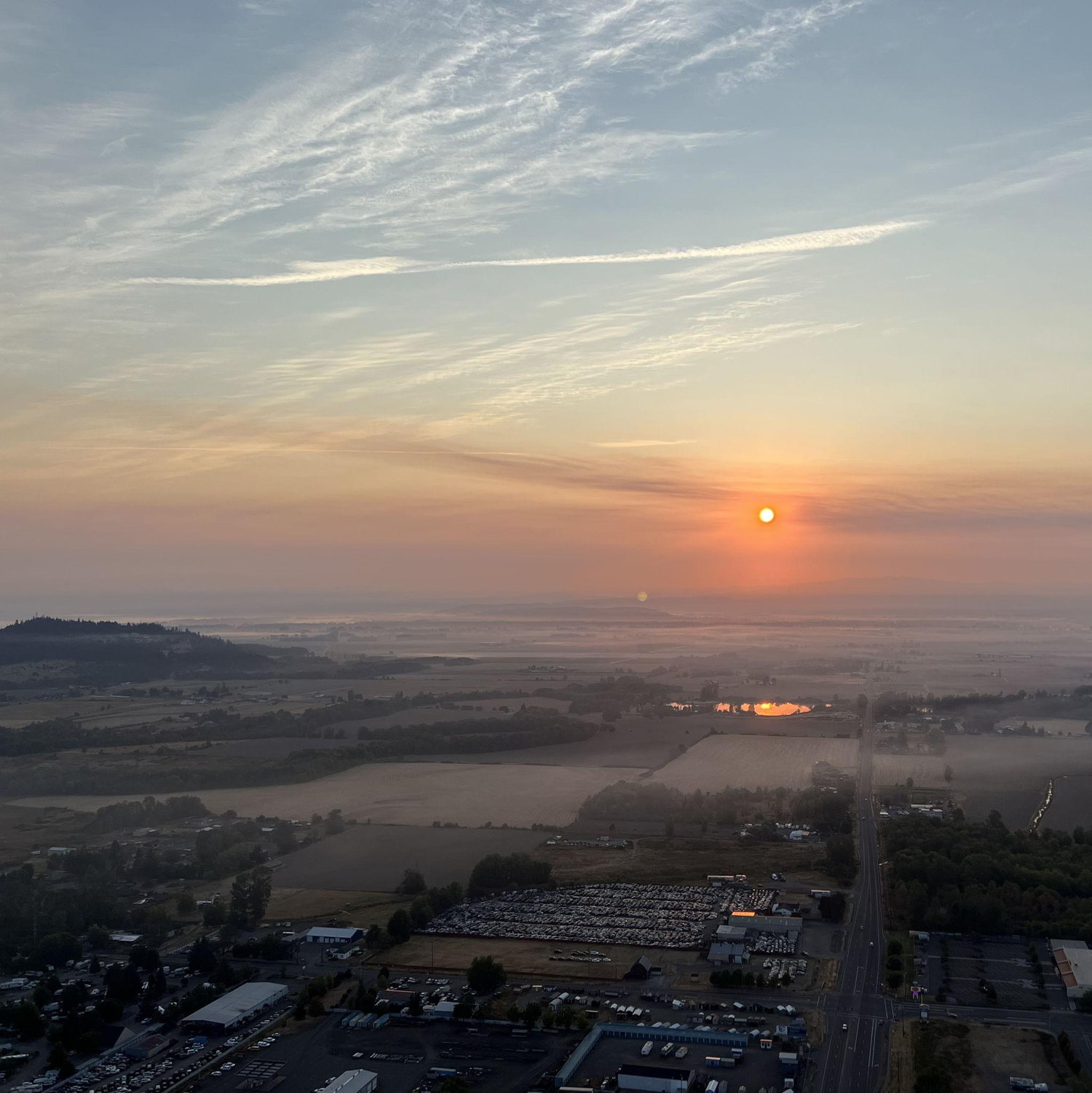 View from the hot air ballon
