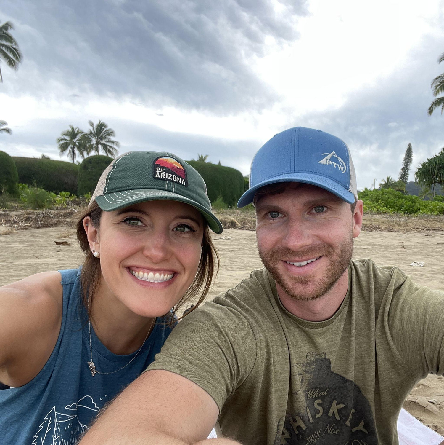 This was our first trip together, to Kauai Hawaii. We had an amazing time hiking along the ocean and eating so much sushi!