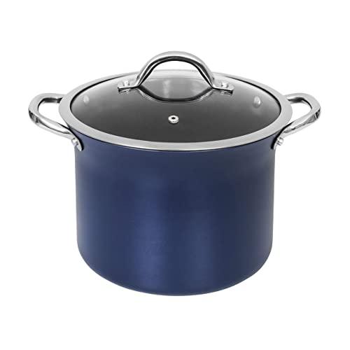 CONCORD Sapphire Nonstick 7 Quart Stock Pot Cookware Set (Induction Compatible) (Stock Pot)