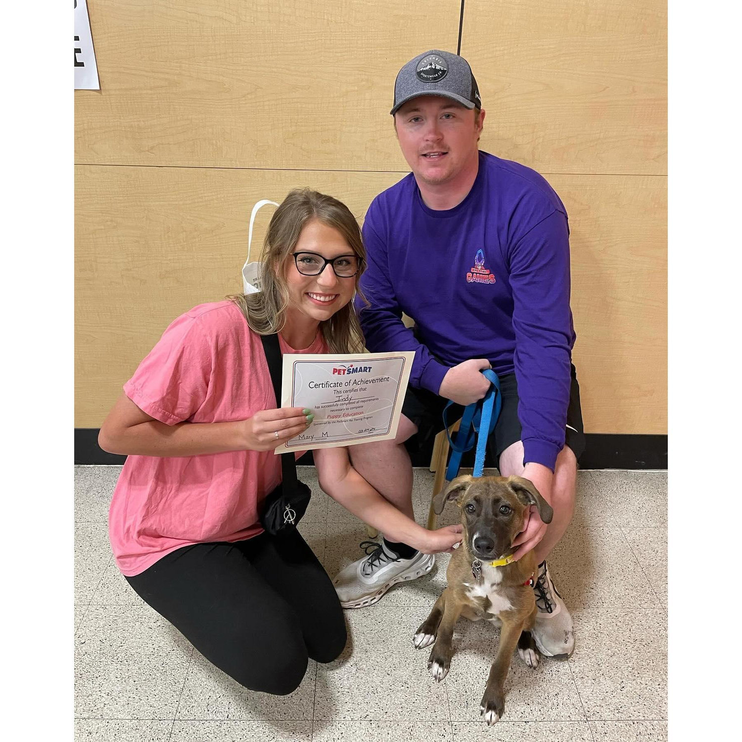 Indy graduated puppy school