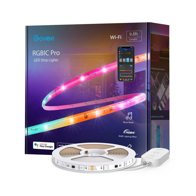 Govee RGBIC Pro 9.8' LED Strip Lights
