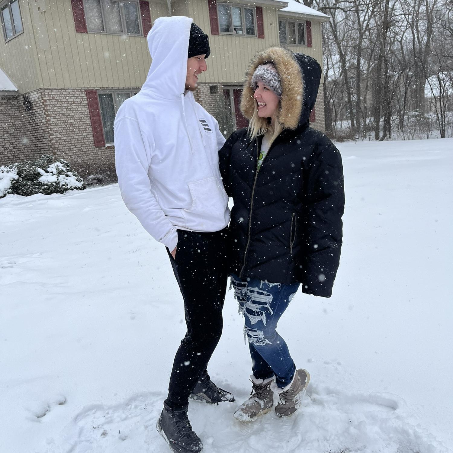 Snow in love❄️🥰