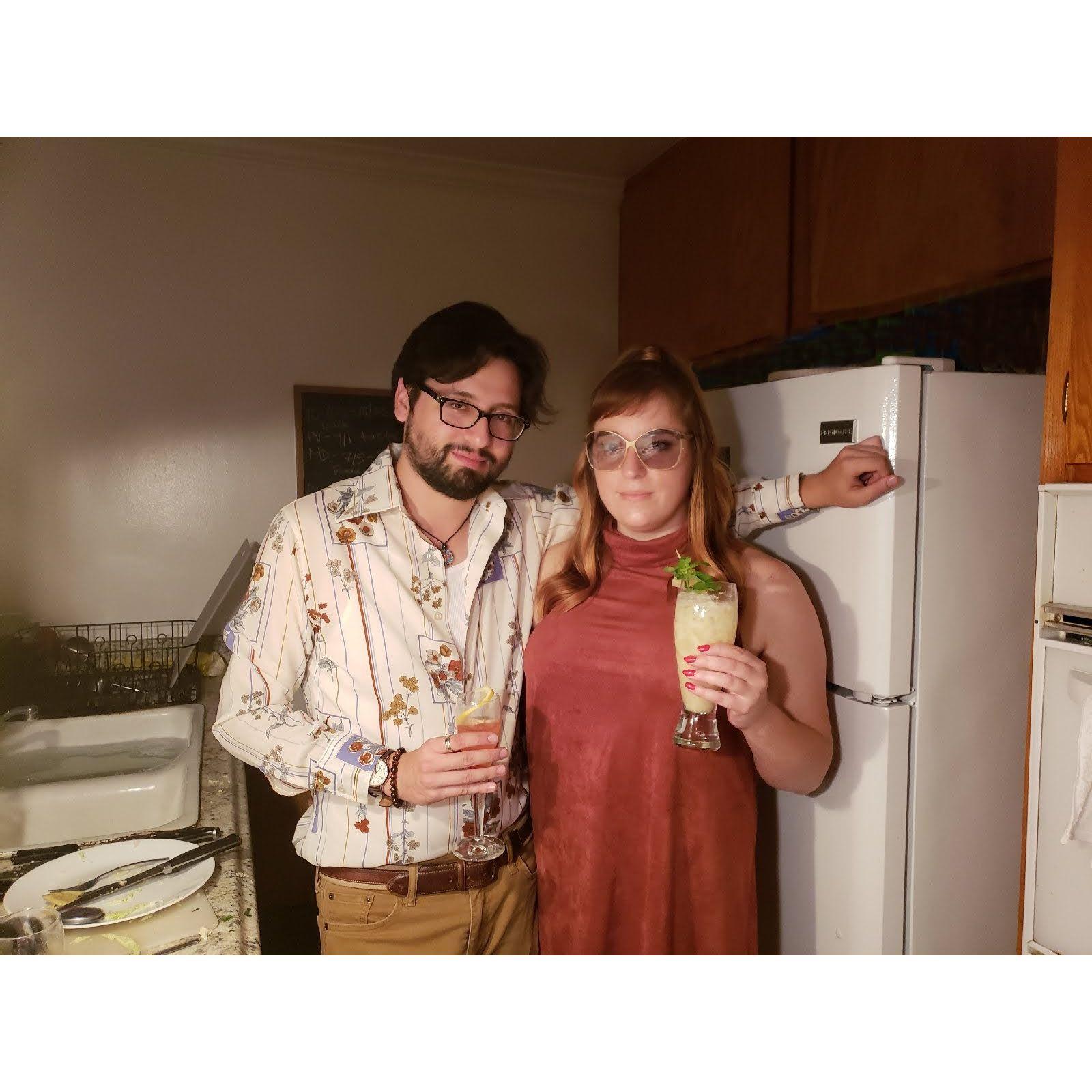 Tyler & Ben's 70s themed party