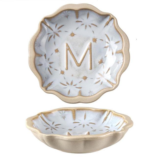Meideal Ceramic Soy Sauce Dish, 2 Oz Beige Dipping Bowls Set, Small Serving Bowls, Set of 2 Mini Dip Plates for Side Dishes, Ketchup, Appetizer, Soy, Vinegar, Sushi, BBQ, Party, Condiments (M)