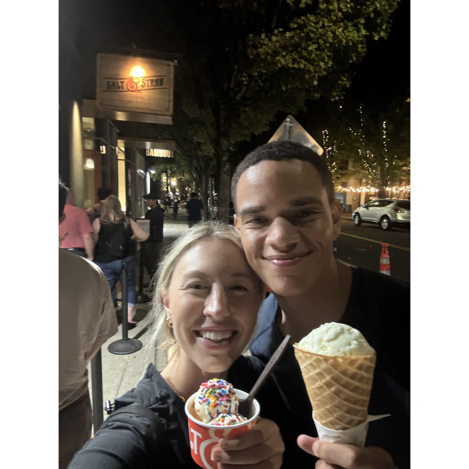 Salt & Straw in Portland. Olive Oil ice cream. 'Nough said.