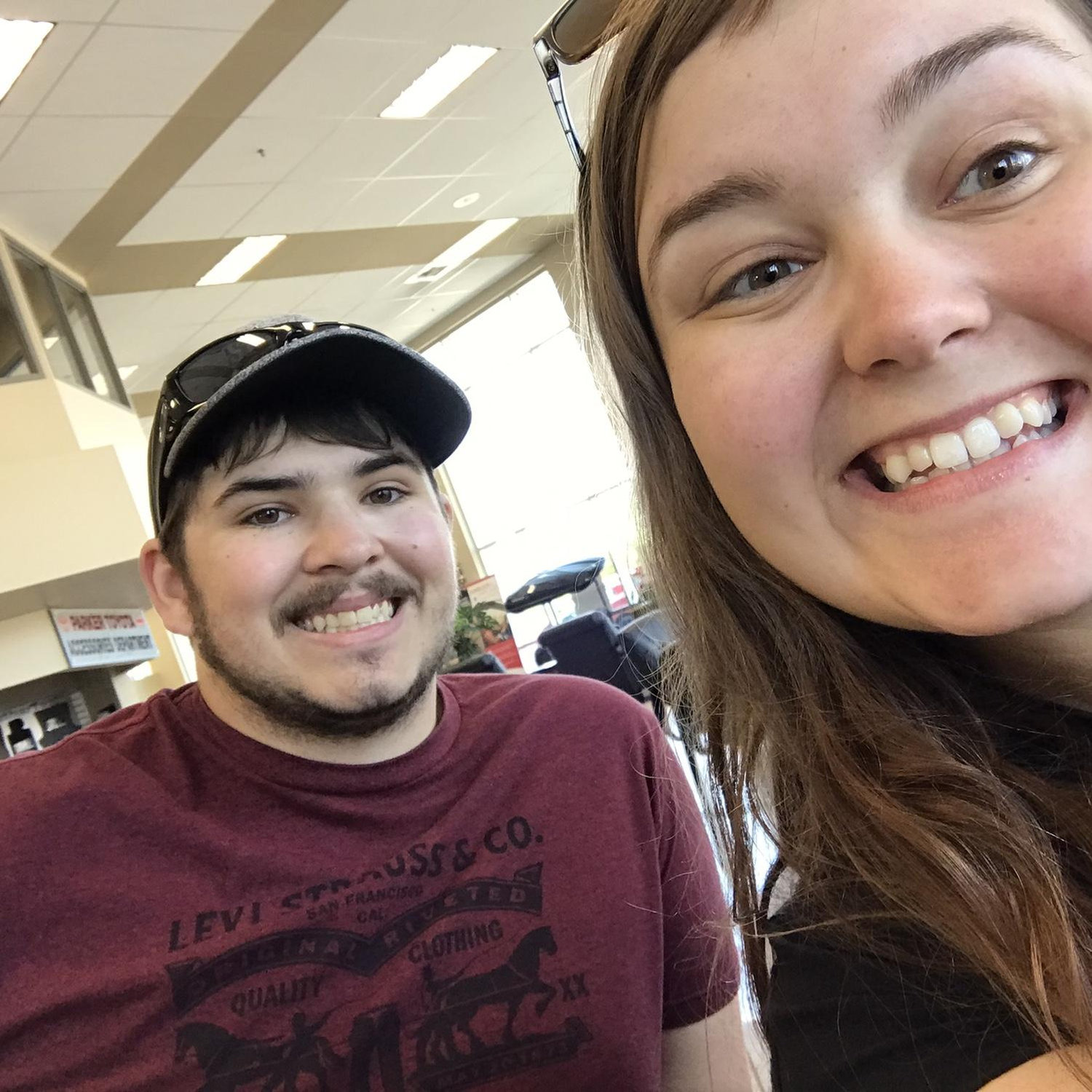 We bought our first car together! We love our Adam Rolla