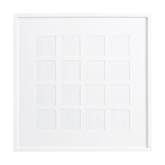 Wood Gallery 16-Opening Frame - White (28" x 28" without mat)