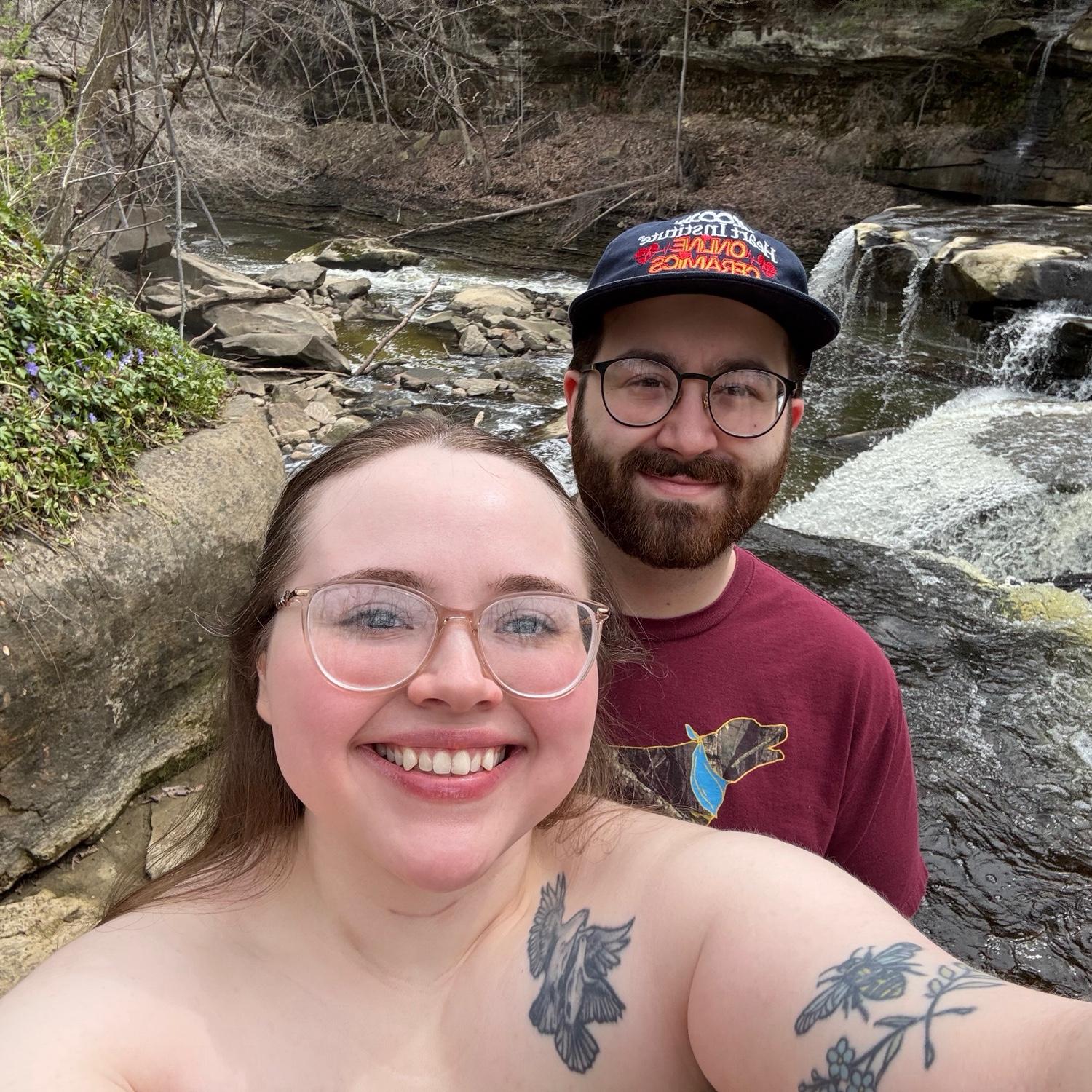 At Viaduct Park, one of our favorites. Bedford, April 2026.
