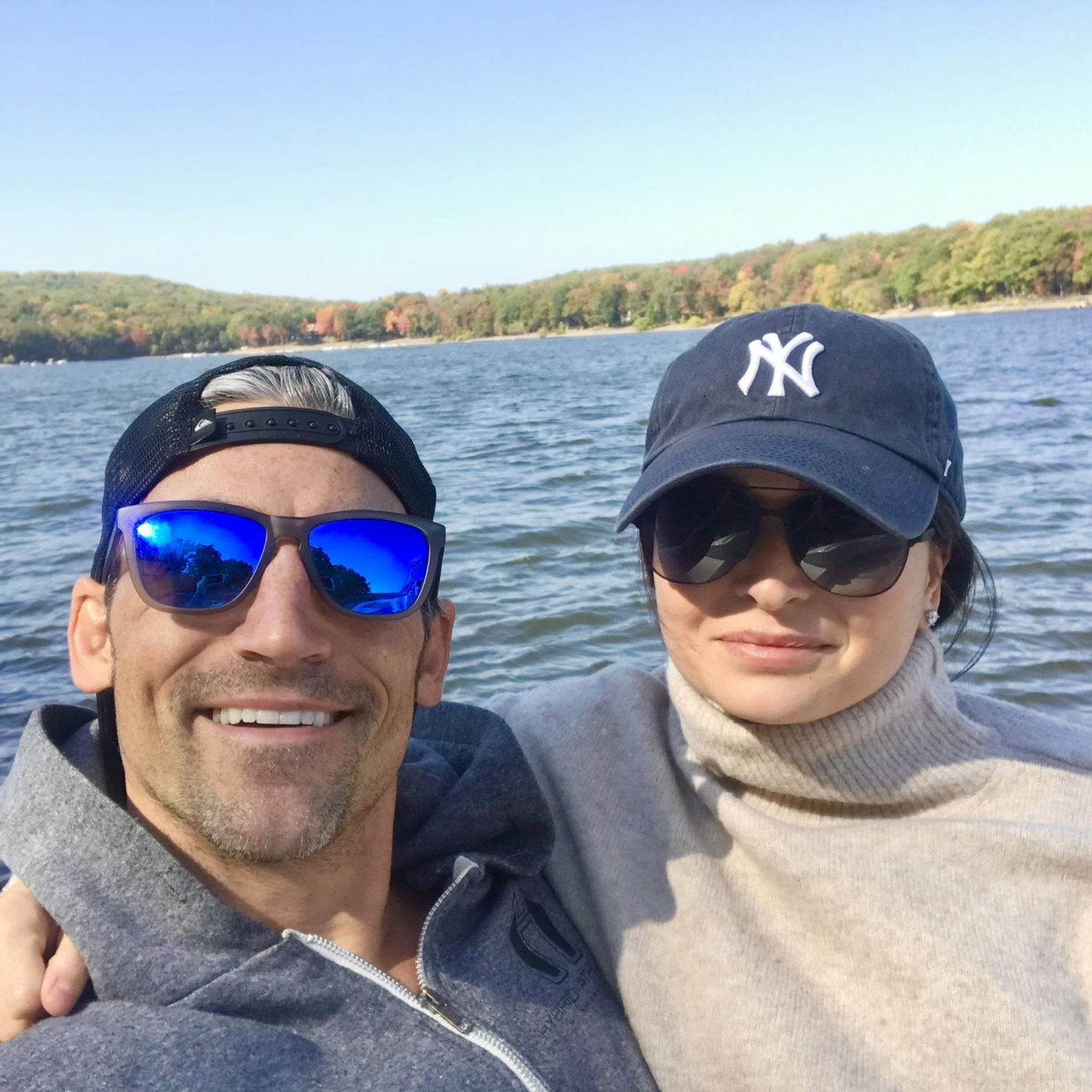 Boating on Lake Wallenpaupack in the Poconos