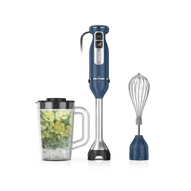 Ninja Power Duo Immersion Blender with Whisk and Blending Pitcher