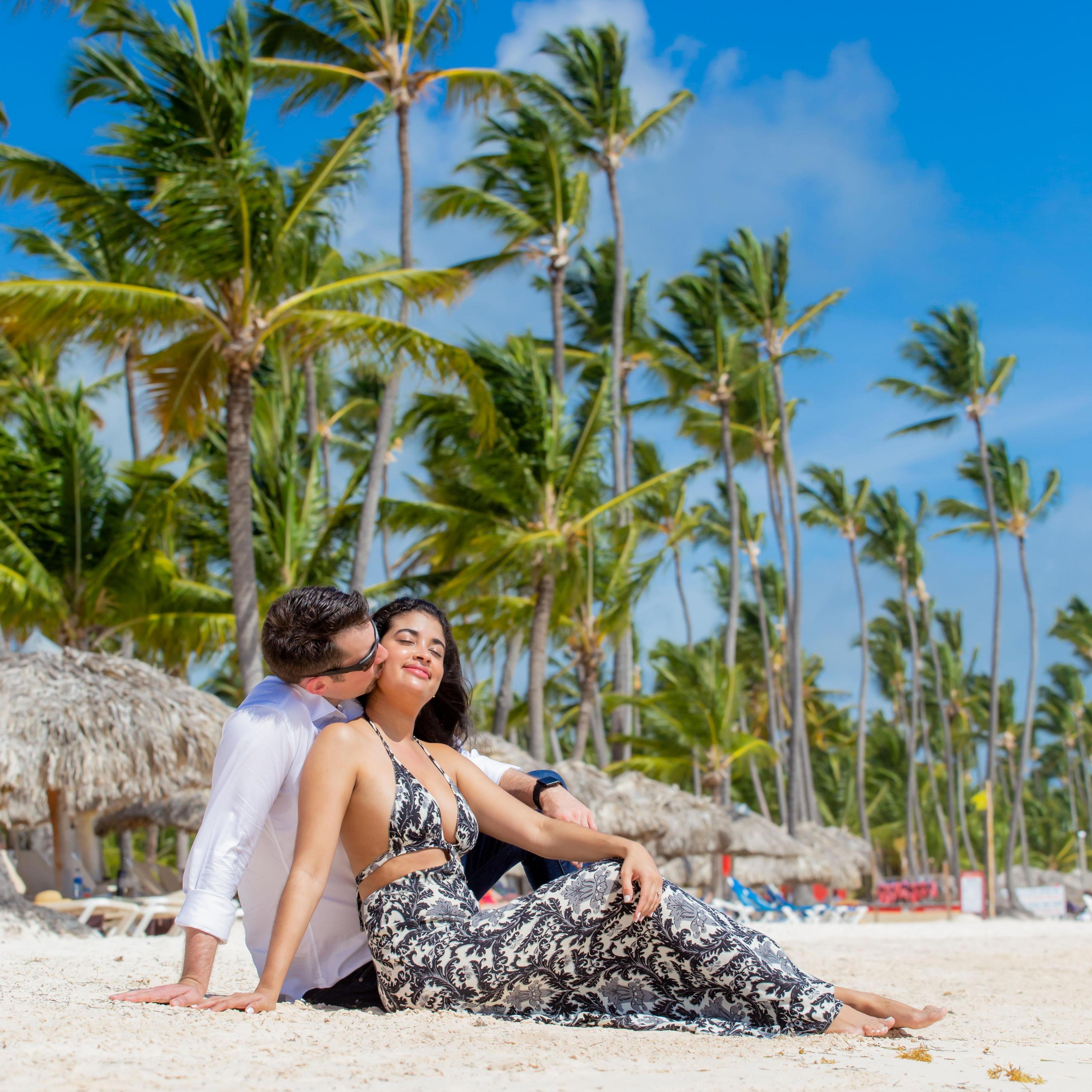 Engagement pictures in Punta Cana, DR.