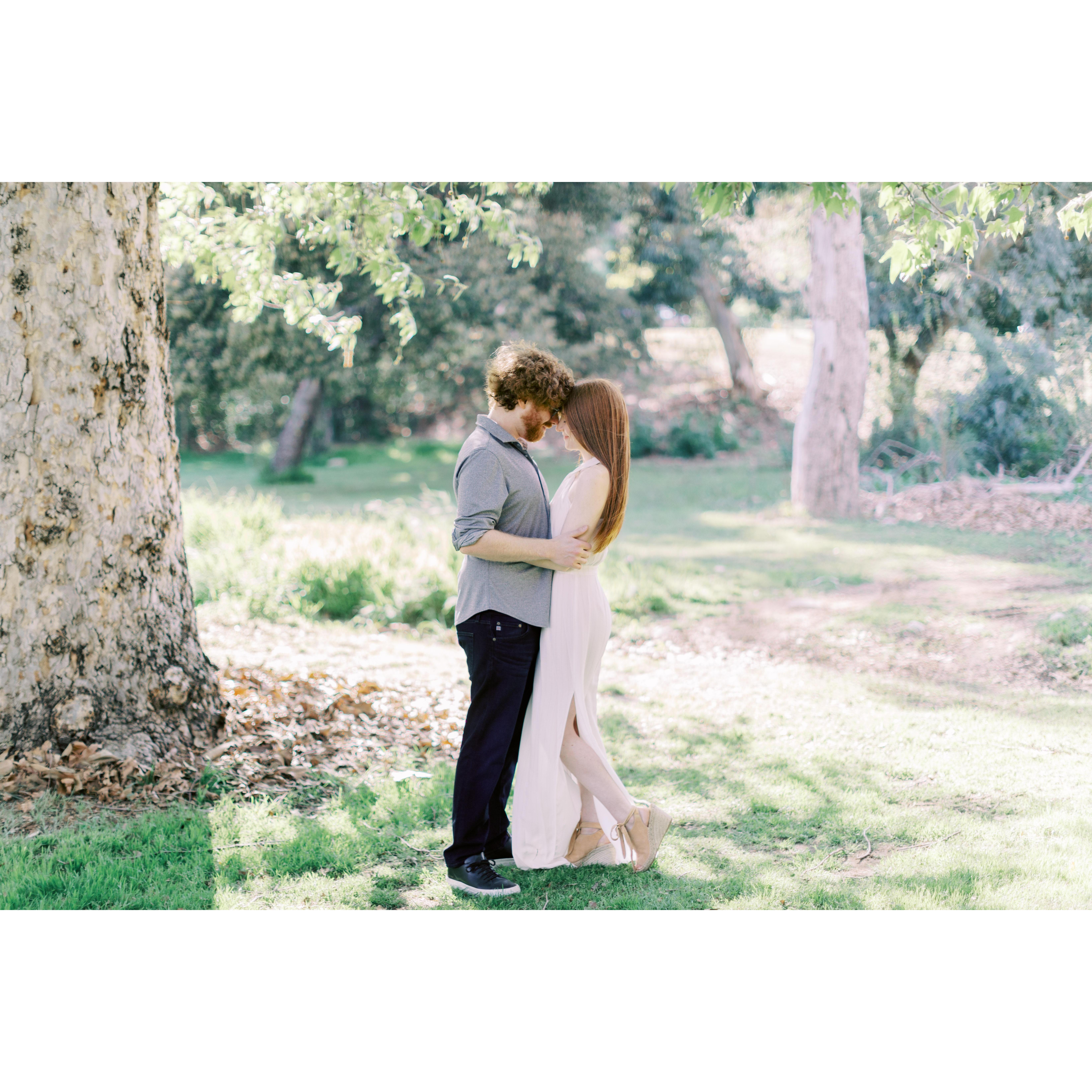 One of our favorite photos from our engagement shoot!