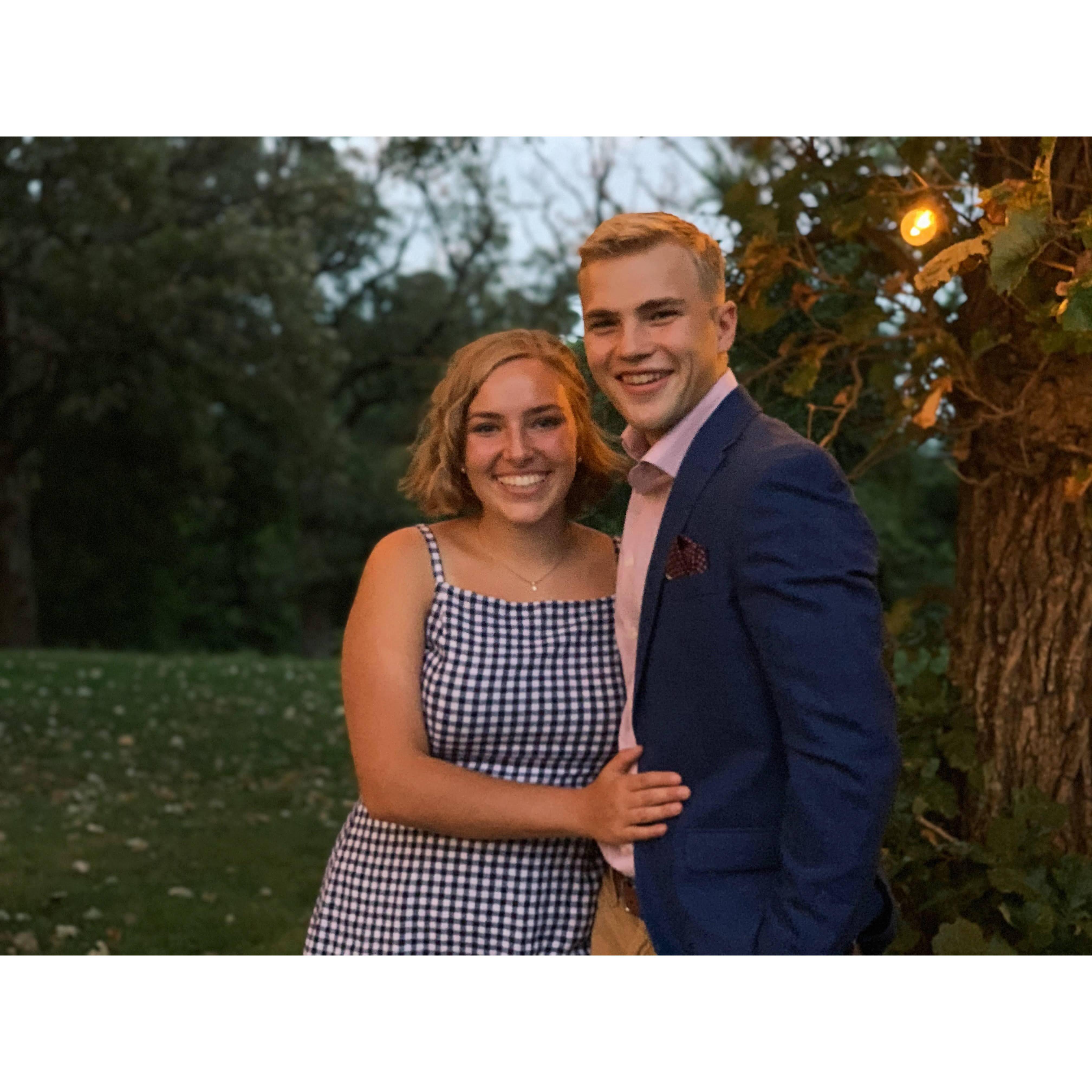 We started off the 2020-2021 school year by dancing the night away at Tyler and Kyleigh Kumsher's wedding!