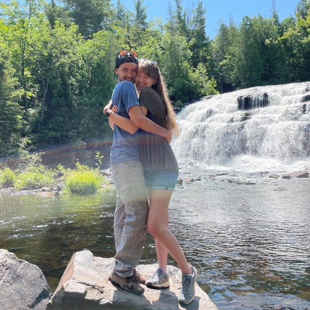 This is just one of my favorite pictures of us, it perfectly captures the joy and contentment I feel when we're together. (7-10-21)