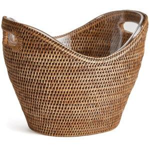 BURMA RATTAN BEVERAGE TUB LARGE