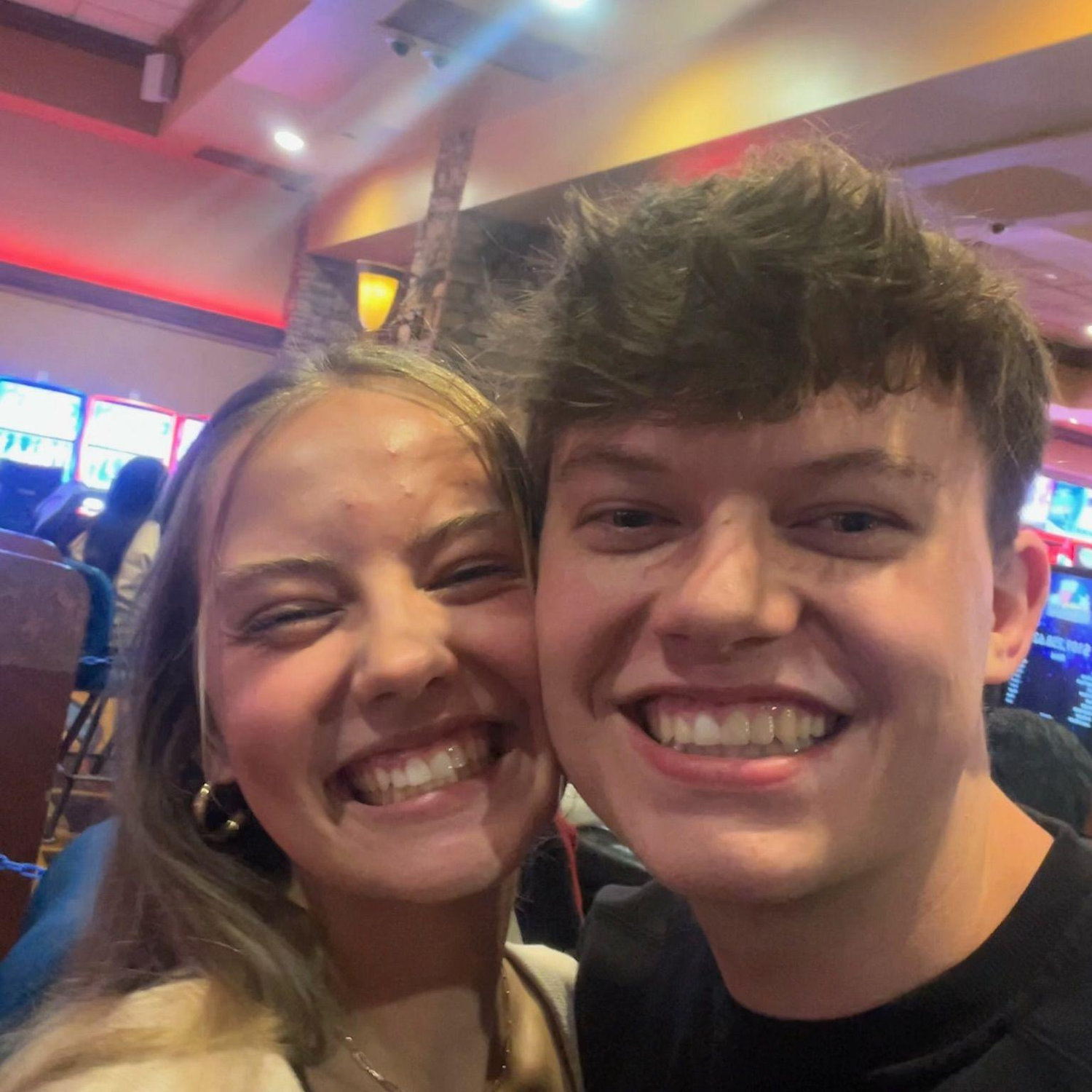 our first photo together <3