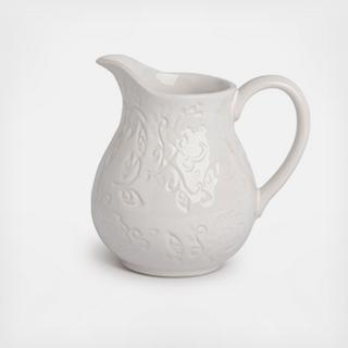 Debossed Floral Creamer Jug