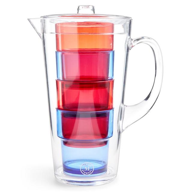 Martha Stewart Collection Americana Acrylic Pitcher 5-Pc. Set, Created for Macy's