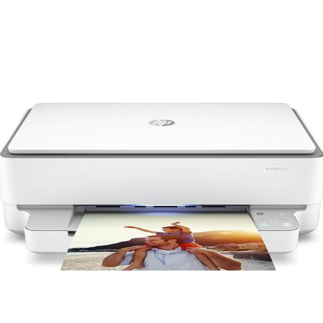 HP ENVY 6055 Wireless All-in-One Printer | Mobile Print, Scan Copy (5SE16A) (Renewed)