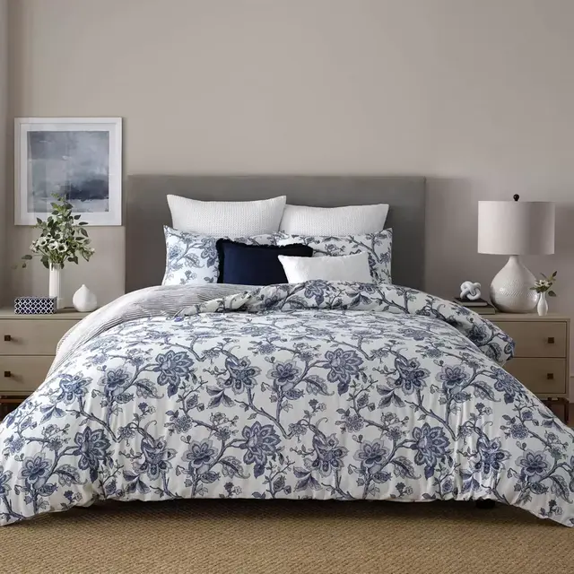 Wamsutta® Norwich 3-Piece Full/Queen Duvet Cover Set in Blue