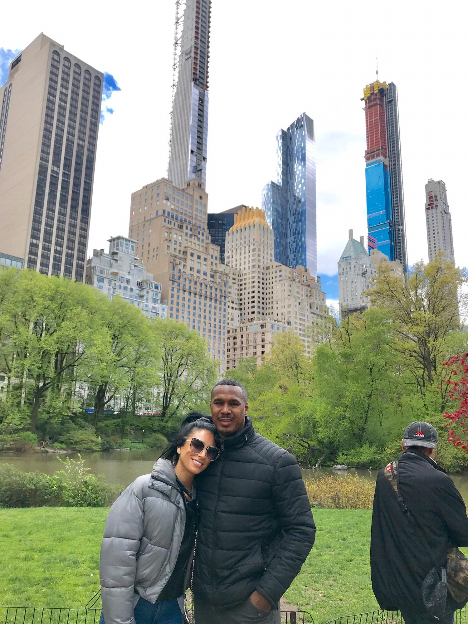 New York City! Our trip taken soon after our engagement, in April 2019
