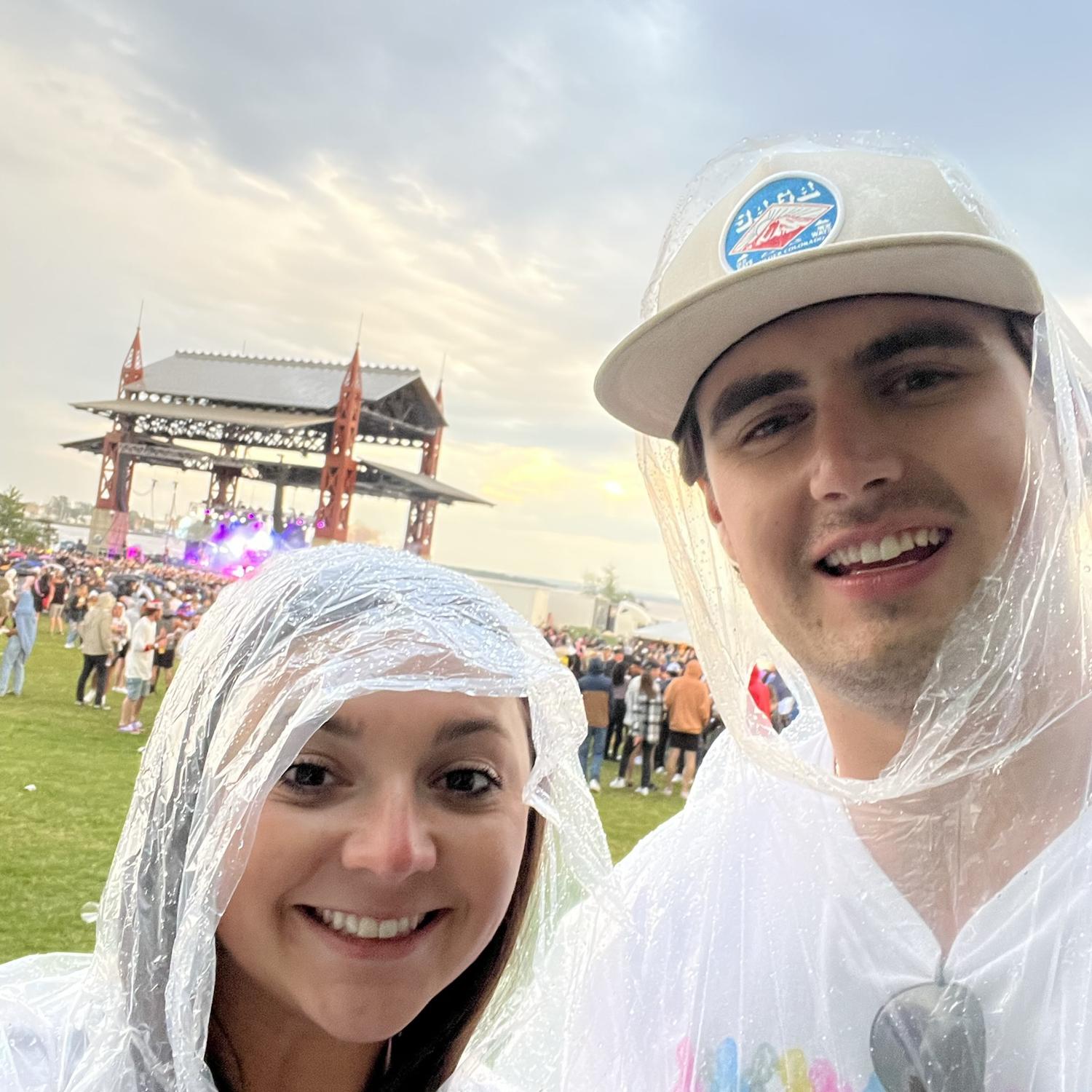 Rained out at a Bayfront concert