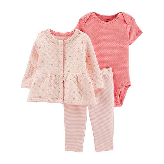 Carter's 3-pc. Legging Set-Baby Girls