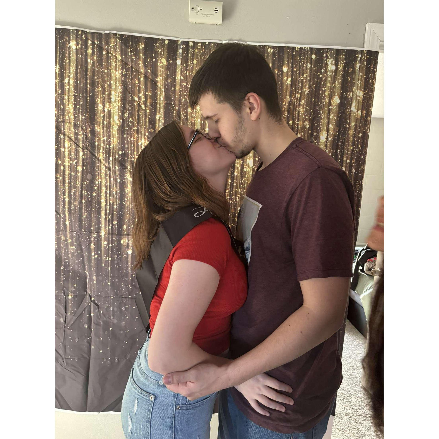 19th birthday of the bride in our first apartment!