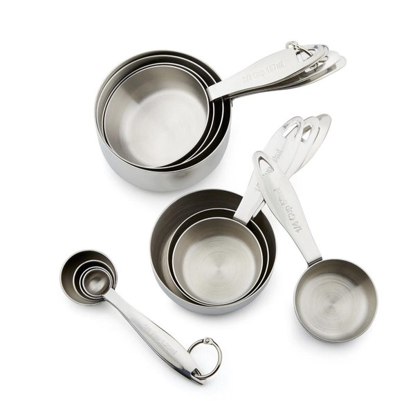 Stainless Steel Measuring Cups, Set of 4