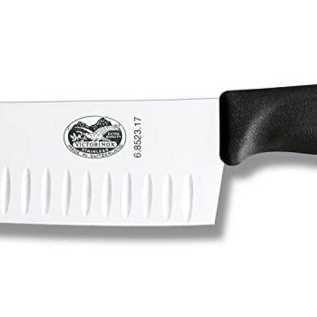 Victorinox 7 Inch Swiss Classic Santoku Knife with Granton Blade