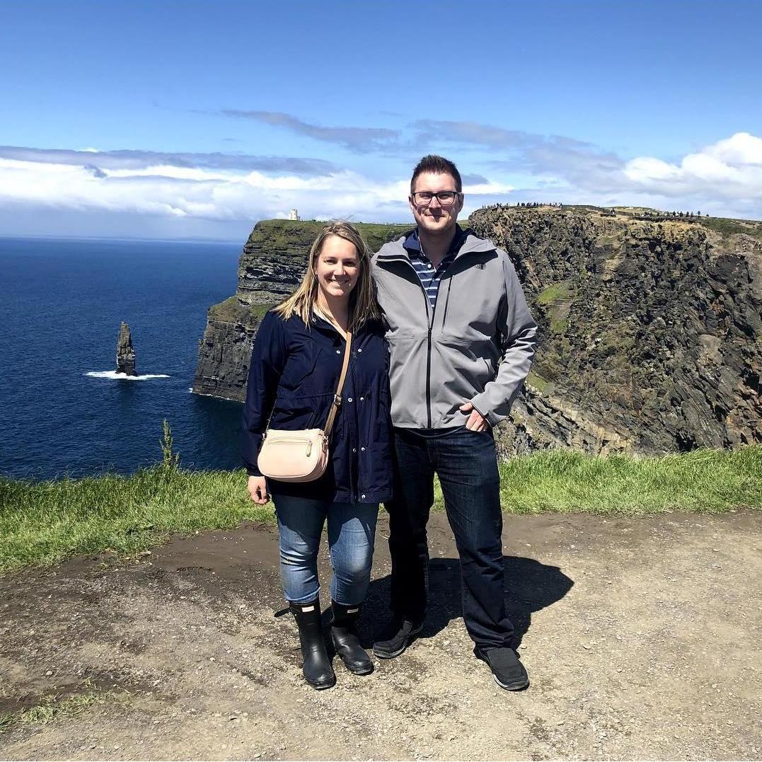 The Cliffs of Moher in Ireland.