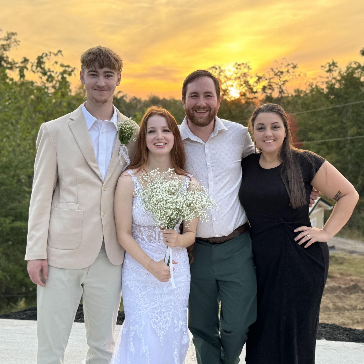 Phillip's sister's wedding! Congrats Emily & Dylan!