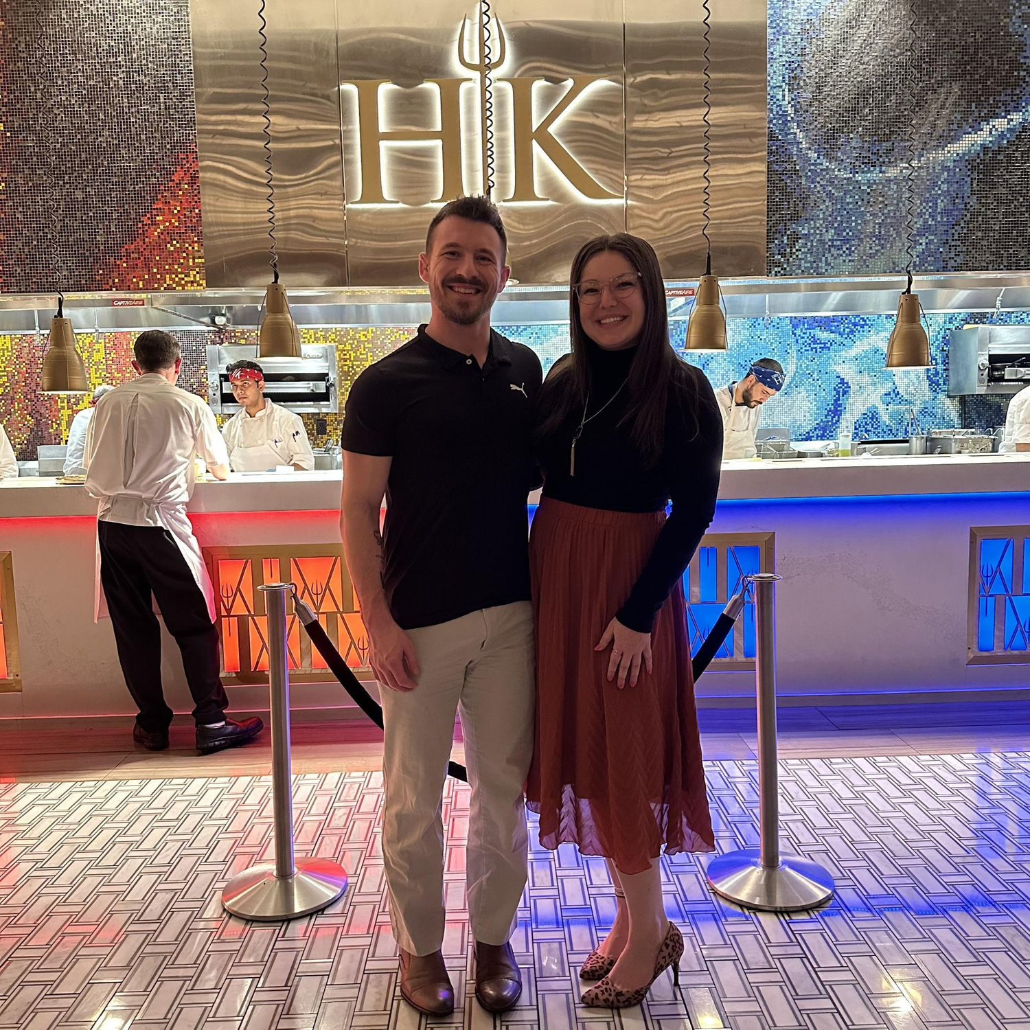 When we went to Hells Kitchen