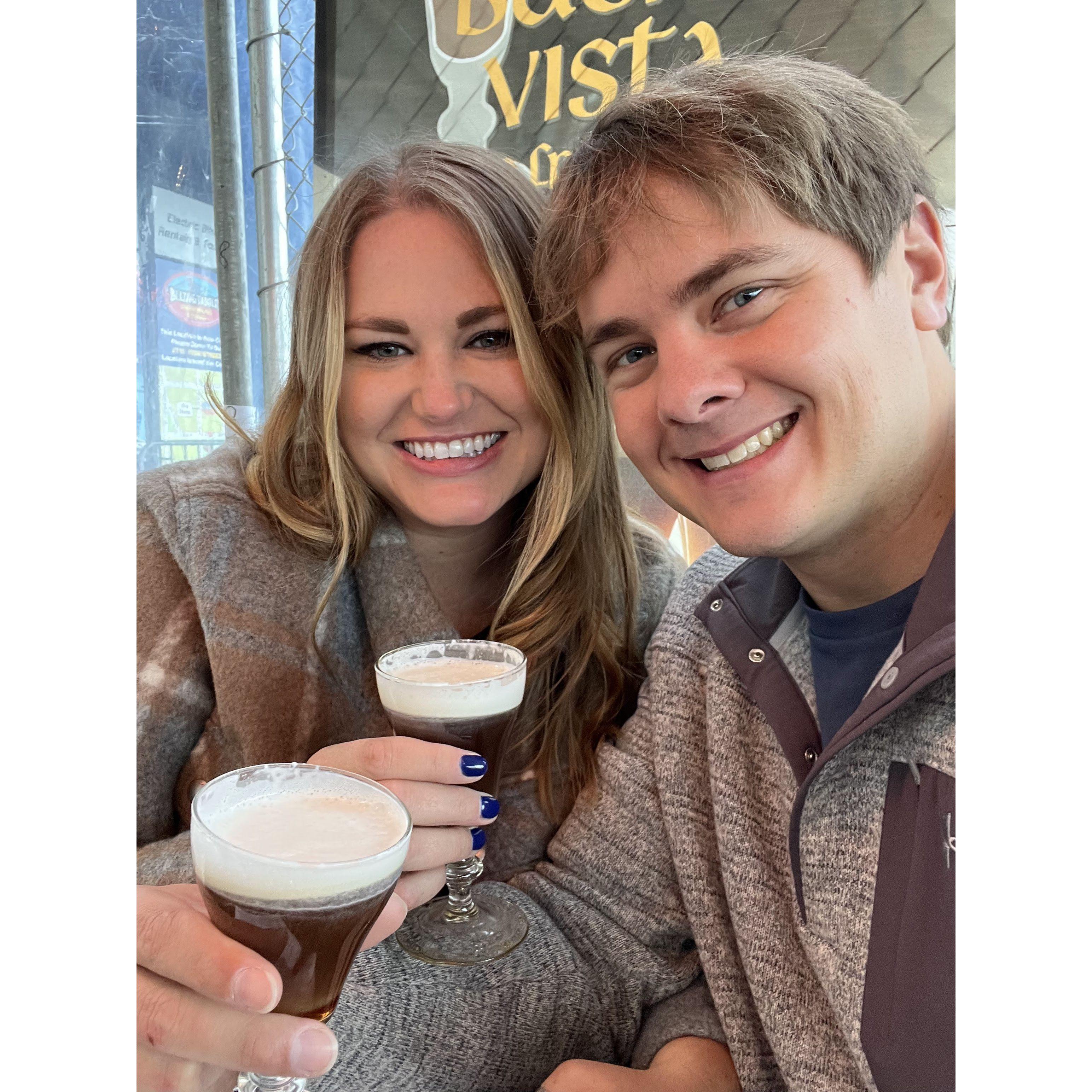 Charles' first time in San Francisco!