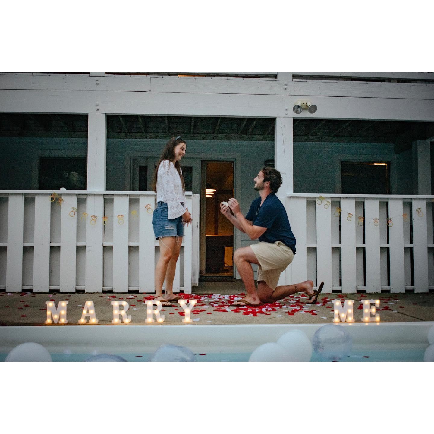 The day Ben proposed - June 29, 2023 in OBX.