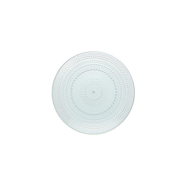 Jupiter Beaded Glass Salad Plate, Sage, Set of 4
