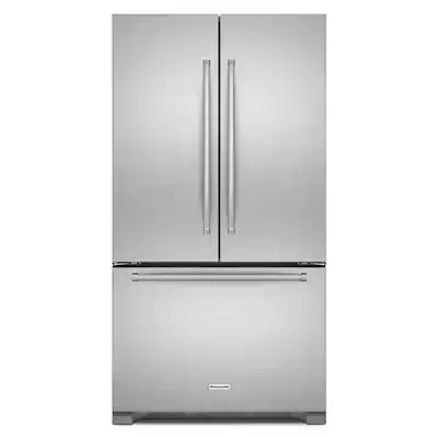 KitchenAid 20-cu ft Counter-Depth French Door Refrigerator