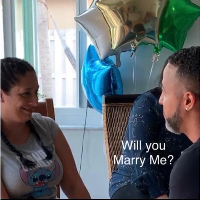 When he asked the magic question...
