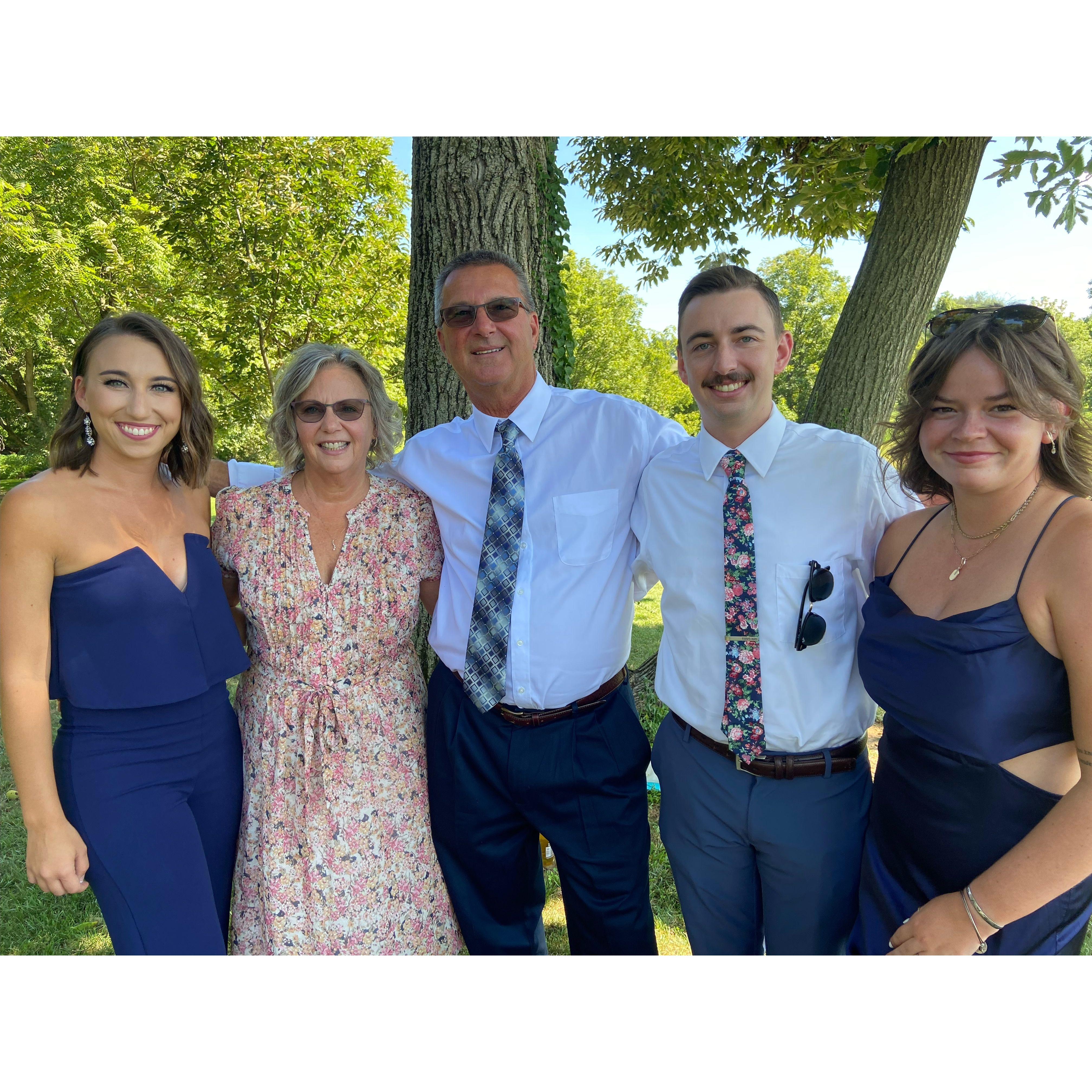 Celebrating a wedding!