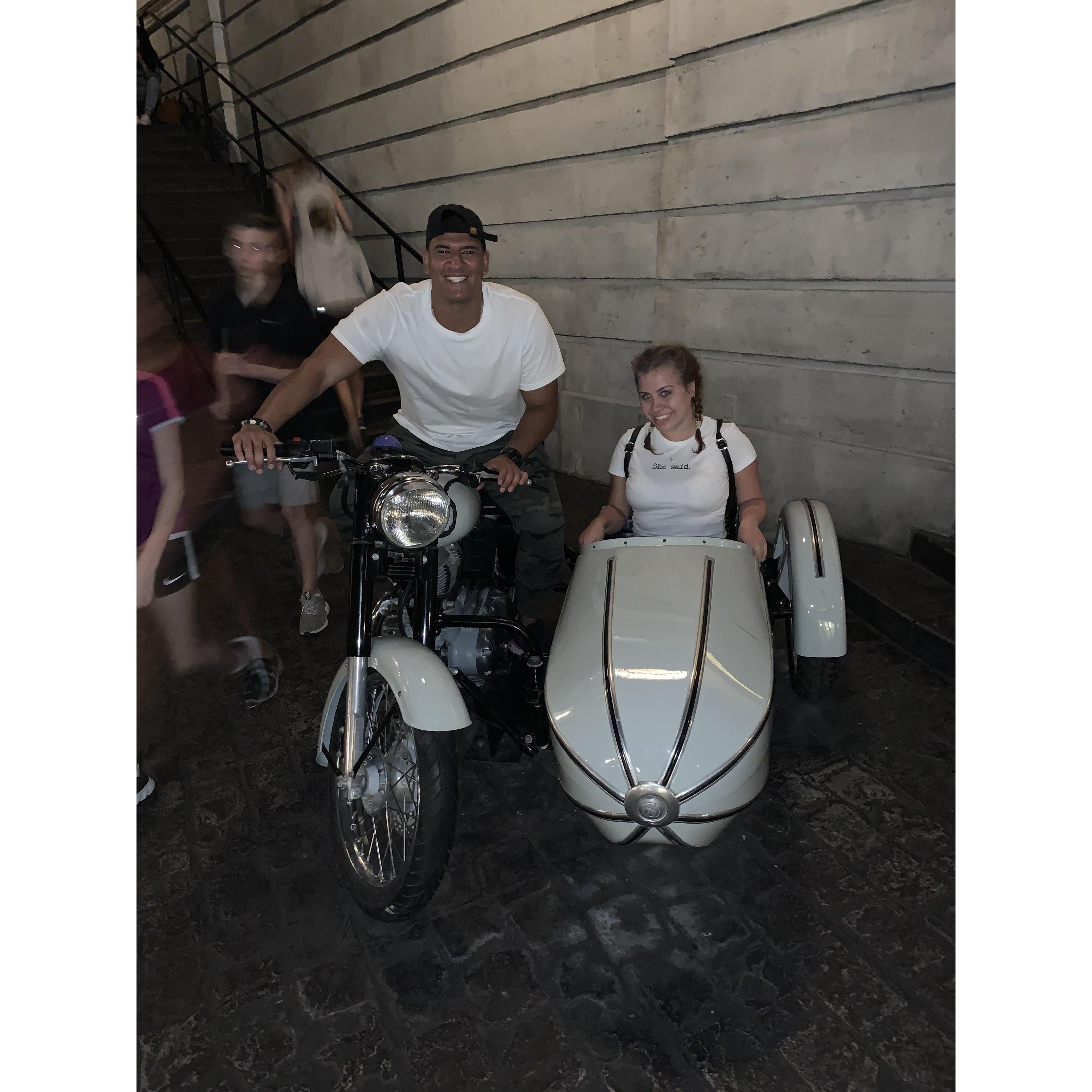 First date at universal studio.