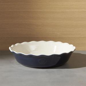 Emile Henry - Emile Henry Modern Classic Twilight Blue Pie Dish