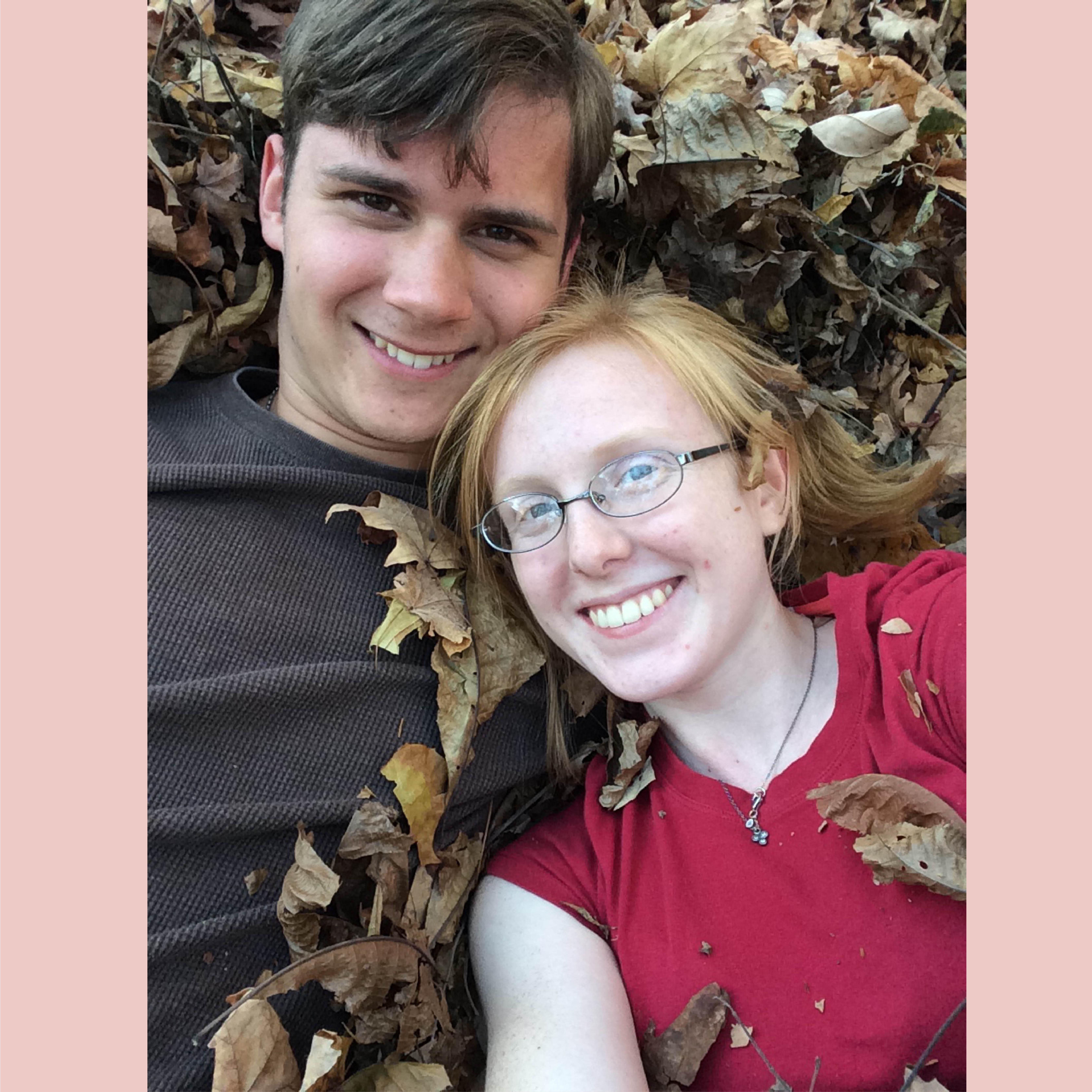 (2014) Shauna's first time jumping into a pile of leaves!