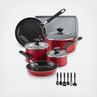 Cookstart DiamondMax Nonstick 15-Piece Cookware Set