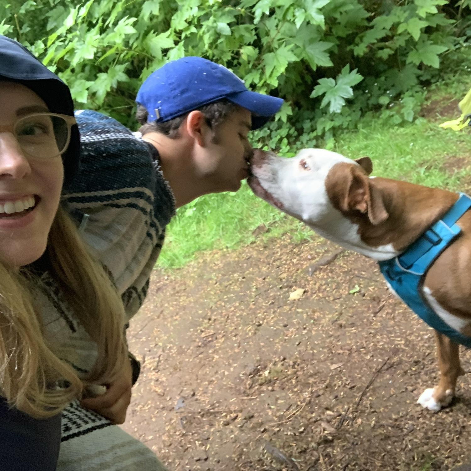 Camping in the rain