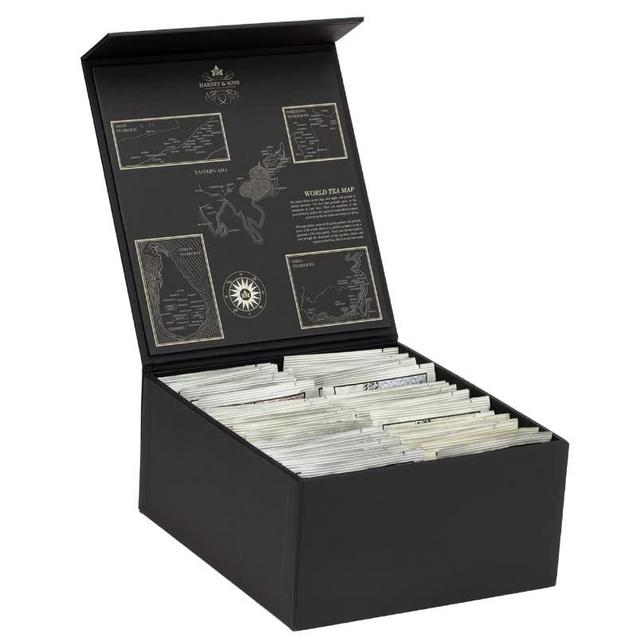 Harney & Sons Heritage Wrapped Sachet Tea Chest sampler, 36 wrapped sachets