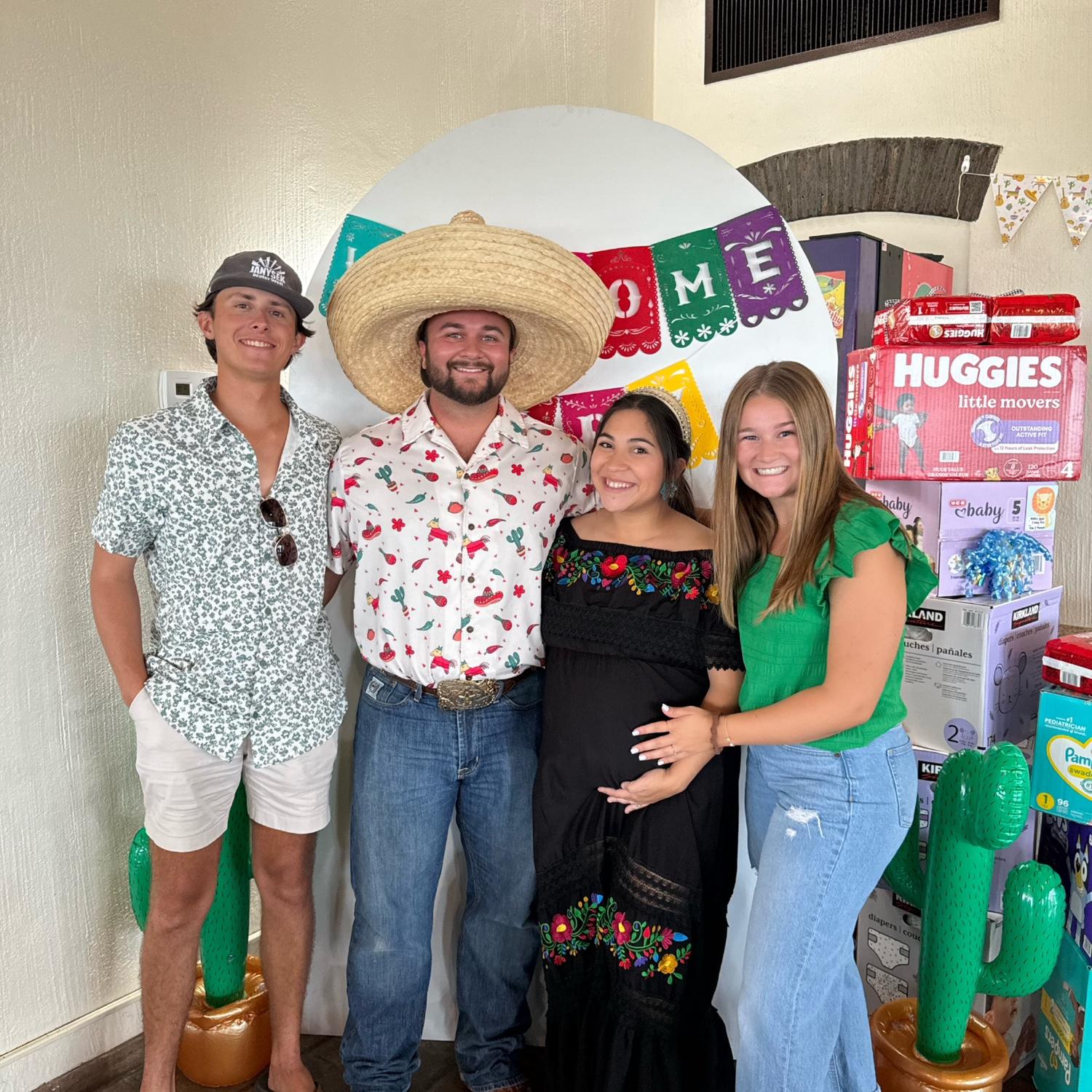 Showering our friends baby!