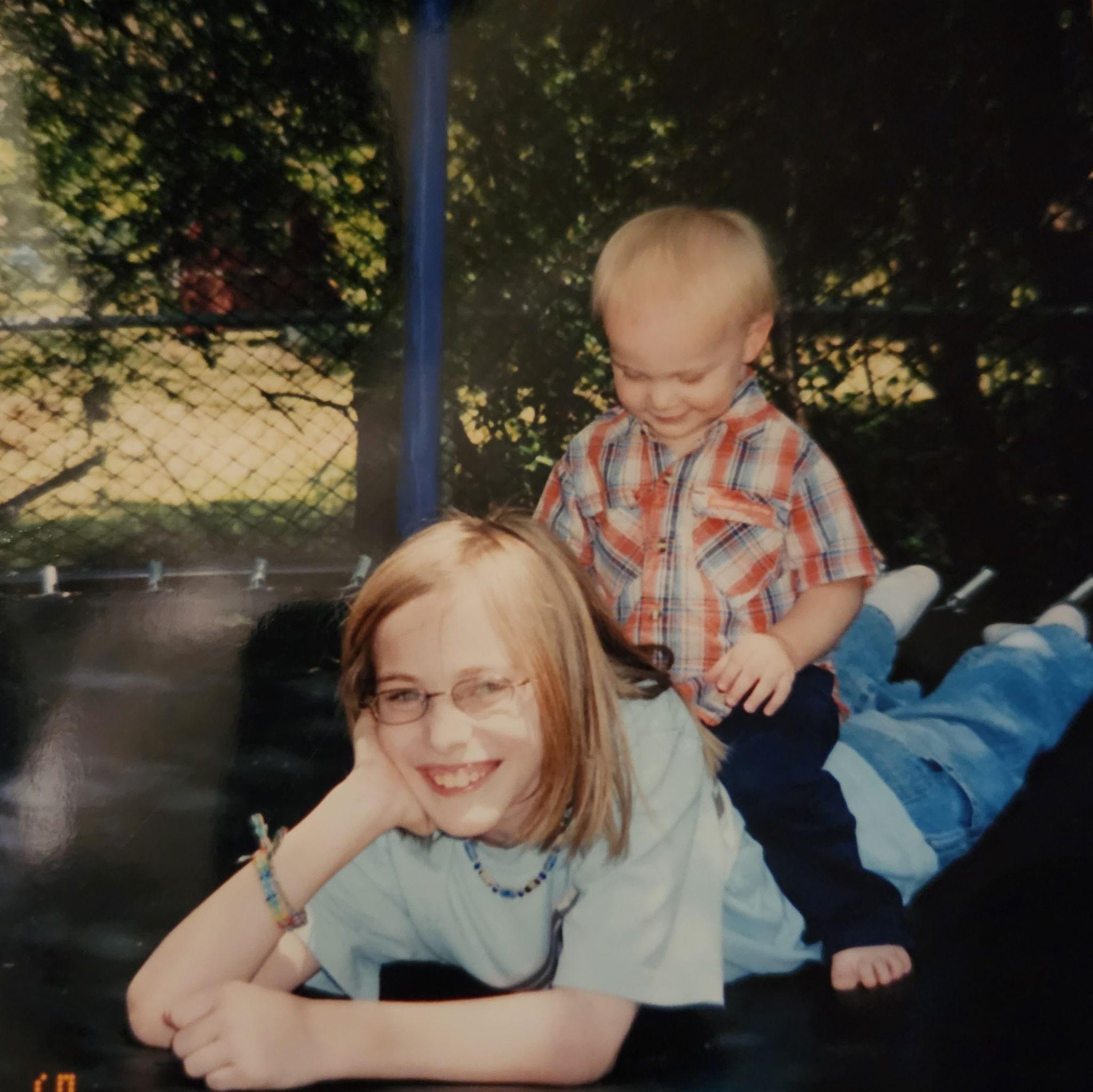 Nathanael with brother and Best Man, Baiden Collier