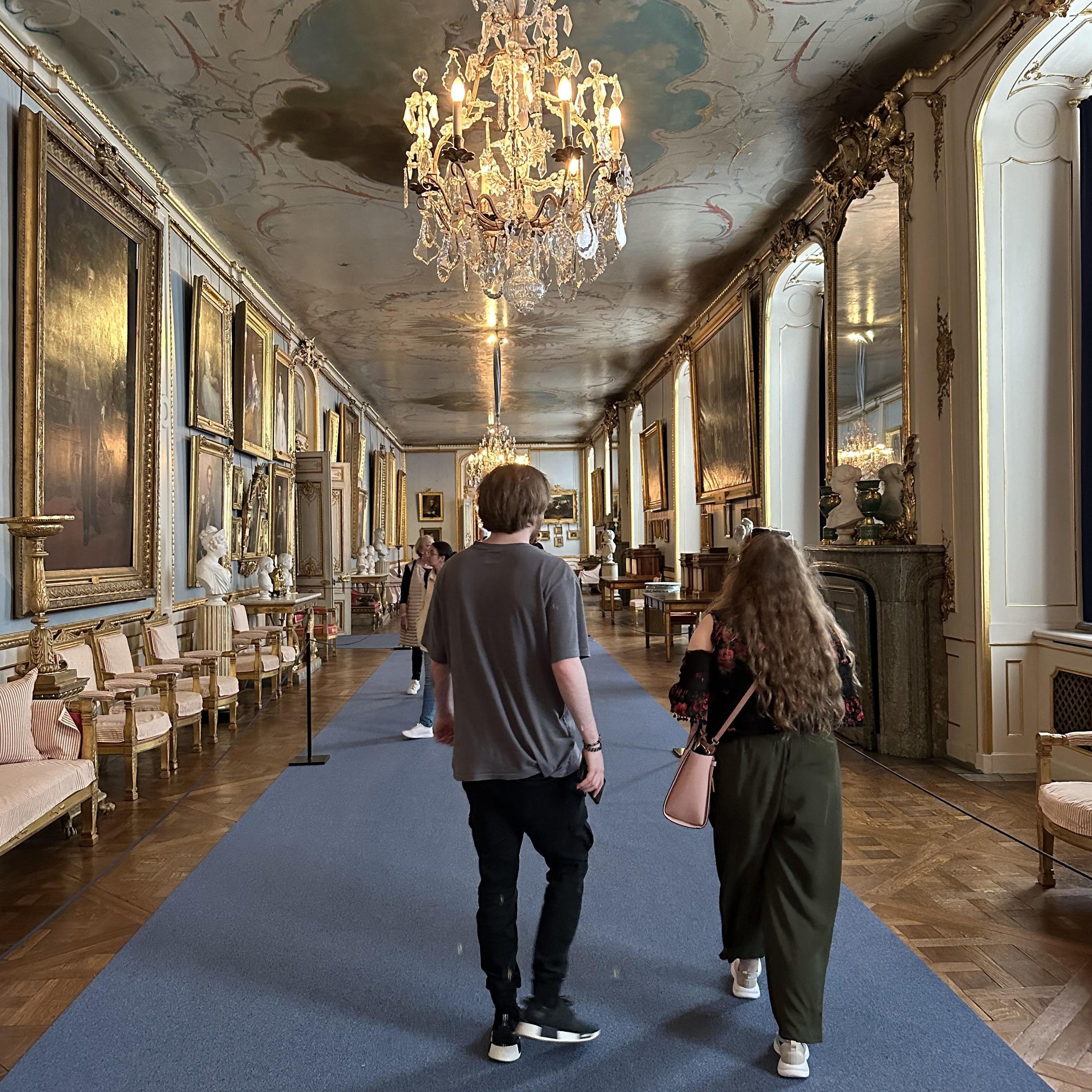 Exploring the Castle in Stockholm, Sweden