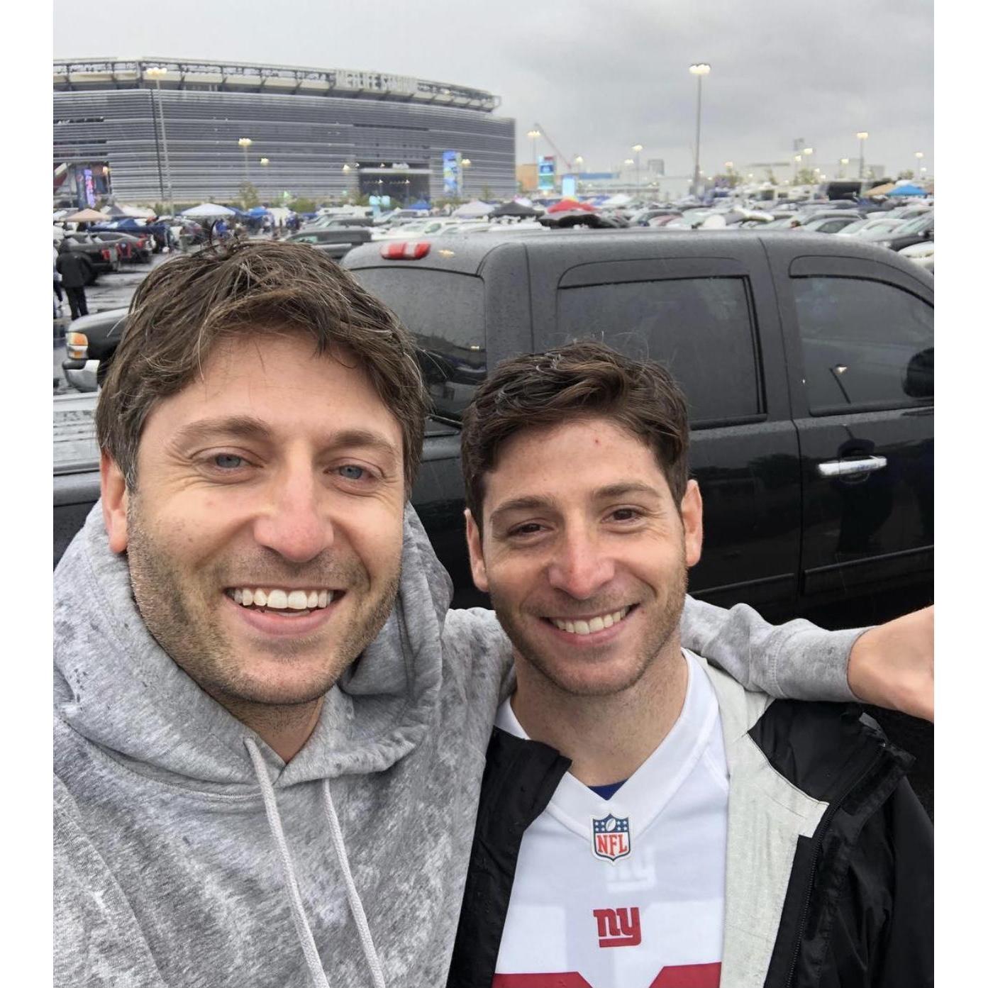 with best man/brother, Marc